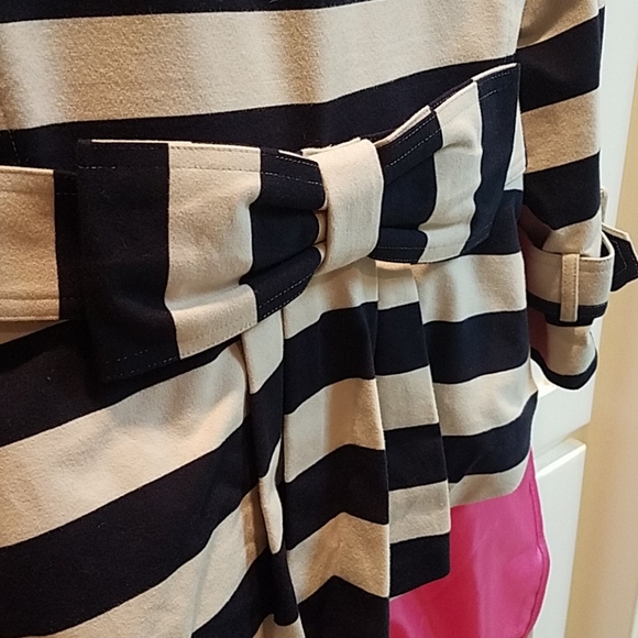 Kate Spade Step Out In Stripes bow jacket - Picture 4 of 13